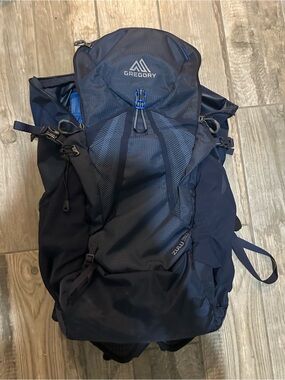 Gregory navy and blue men’s hiking backpack